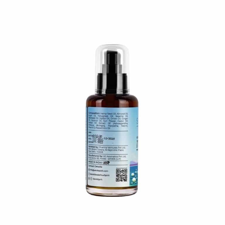 Satvik ENCOURAGE- Hemp Seed Hair Oil (100ml)