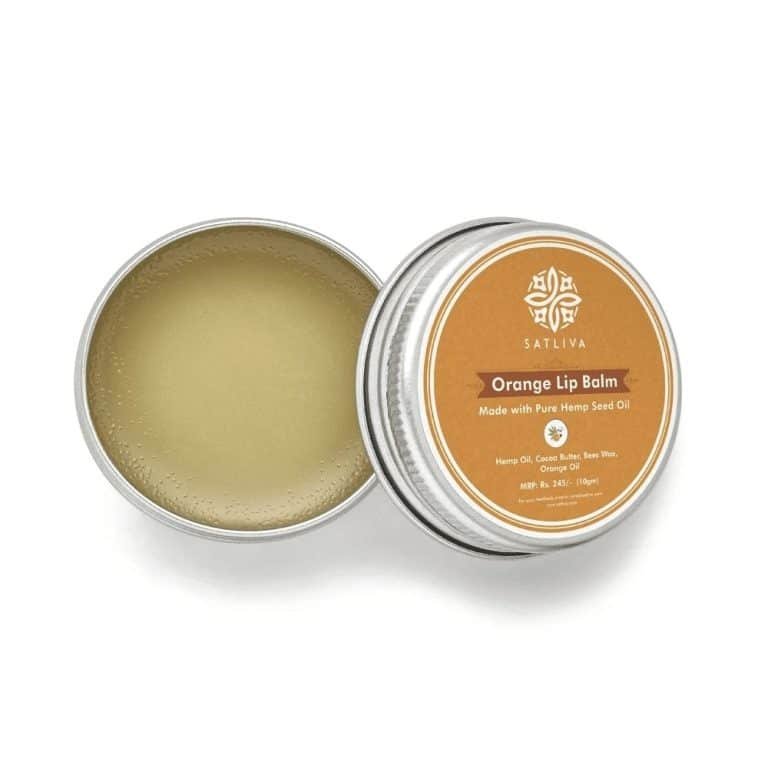 Satliva Orange Lip Balm