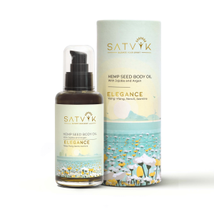 Satvik ELEGENCE- Hemp Seed Face and Body Oil (100ml)