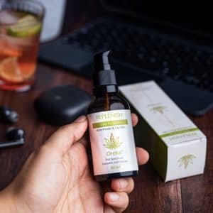 Oreka Replenish Daily Facial CBD oil Acne Prone & Dry Skin