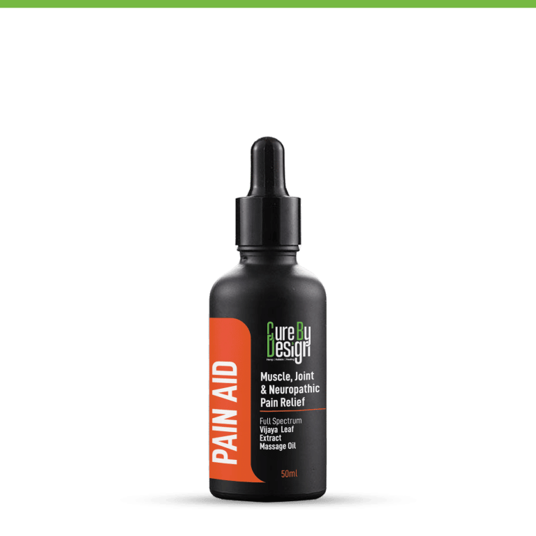 Cure By Design Vijaya Leaf Extract Massage Oil