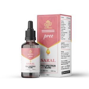 Pree Saral 3:1 CBD:THC Full Spectrum Blend 3000mg 