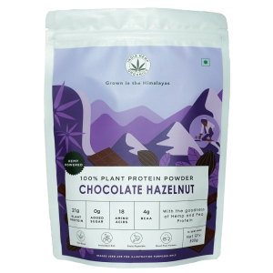 India Hemp Organics Hemp Protein - French Vanilla Caramel - 500gm