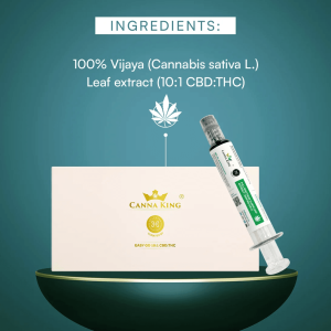 Cannaking Full Spectrum Vijaya Extract 5000 mg 10:1 CBD:THC – EASY GO