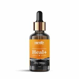 Hebe Heal+ - 7000mg (1:4 CBD:THC Ratio)  - Full Spectrum CBD Oil for Pain Relief, Restful Sleep and Stress