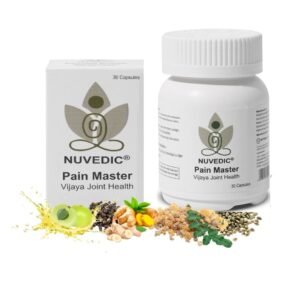 Nuvedic Pain Master Capsules – Ayurvedic Pain Relief | Joint & Muscle Support | Natural Anti-Inflammatory