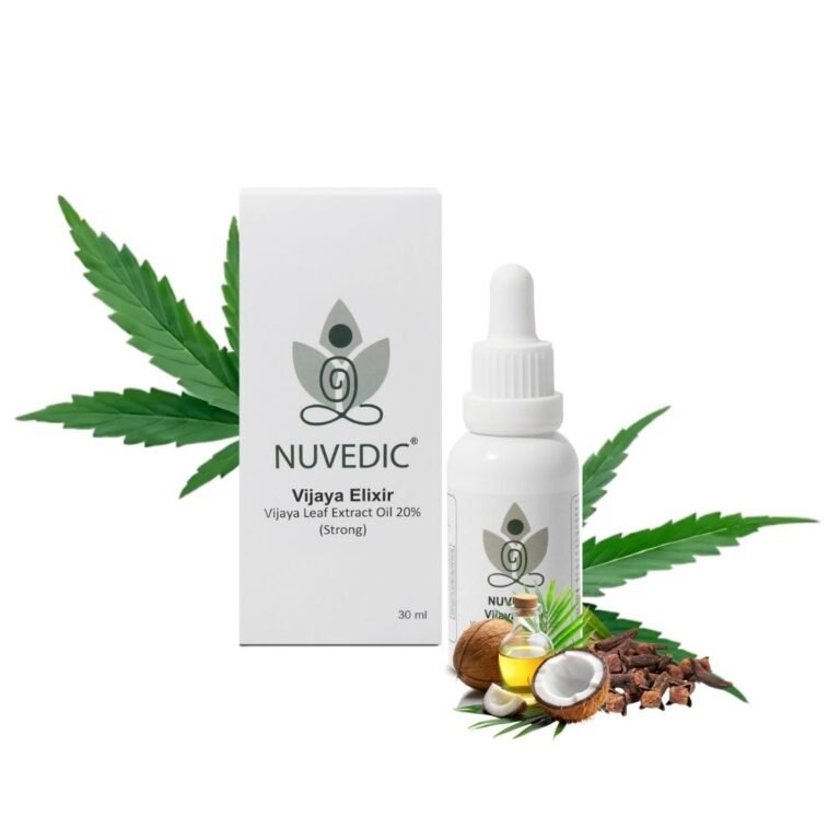 Nuvedic Vijaya Elixir Vijaya Leaf Extract Oil 20% (Strong) 30 ml